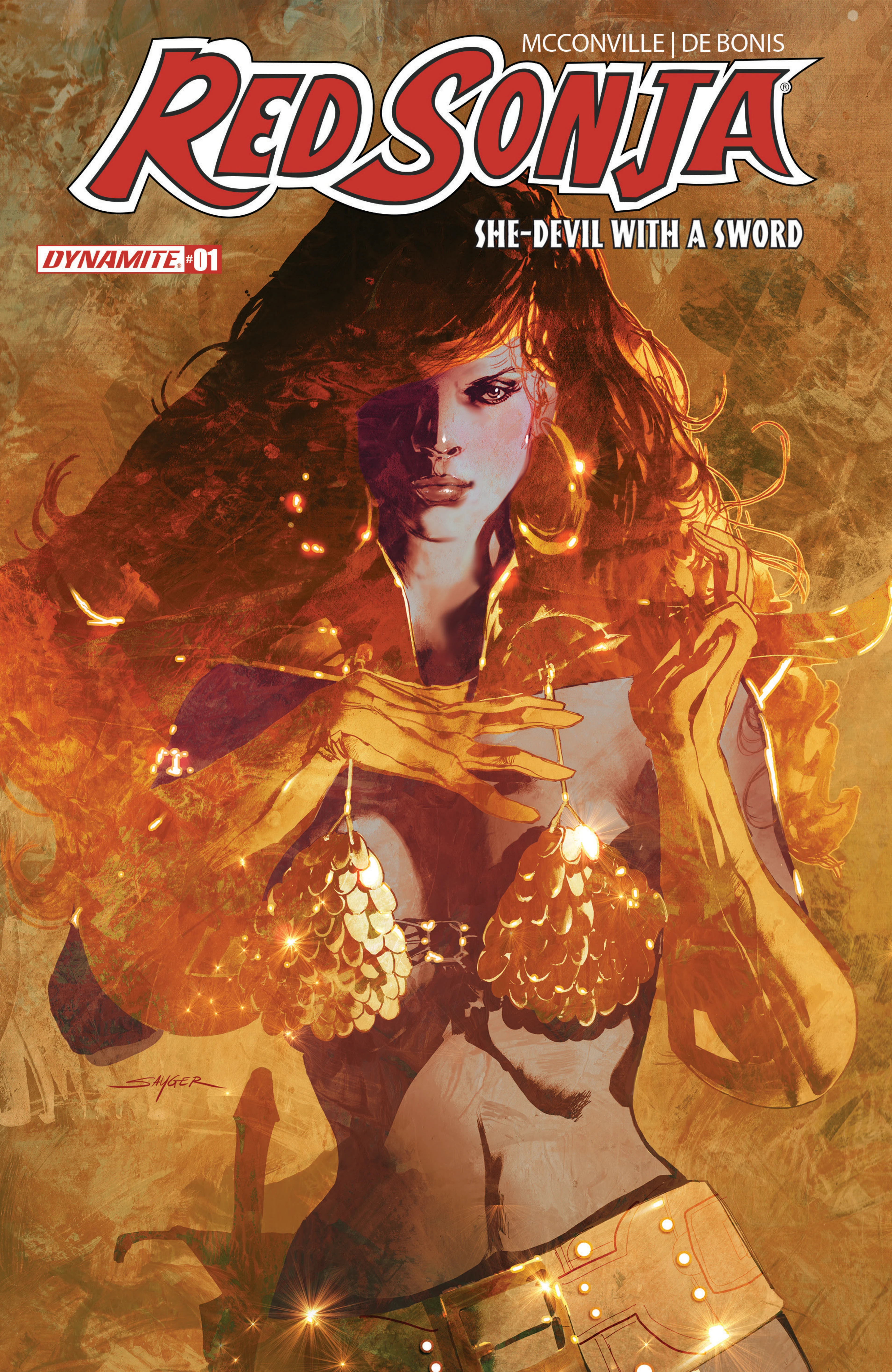 Red Sonja: She-Devil with a Sword #1 (Dynamite Entertainment, 2026) cover